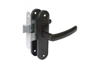 Защелка врезная ЗЩ1-45А (черный)