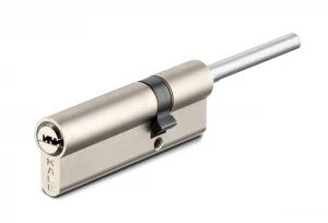 Цилиндровый механизм под вертушку (дл.шток) 164 SX/86 (50+10+26) mm никель 5 кл.