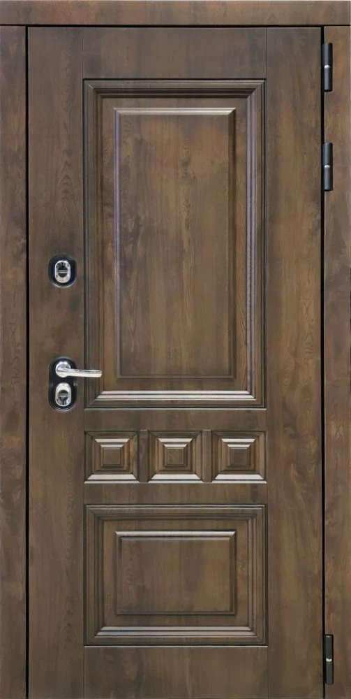 Входная дверь ДвериПРО Аура ФЛ-291 (Line, 10мм, белый софт) DPRO220578 внешняя сторона